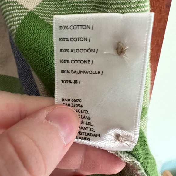 BDG Urban Outfitters purple and green plaid thick oversized flannel - Picture 4 of 6